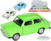 Welly Auto model 1:36 TRABANT 601 kov PB 11cm 3 barvy Welly Auto model 1:36 TRABANT 601 kov PB 11cm 3 barvy