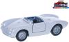 Welly Auto model Porsche 550 Spyder kov PB 12cm stříbrné