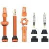WOLF TOOTH Tubeless Valve Stem Kit 44mm Oranžové ventilky