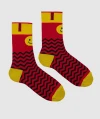 WOOX Kilim Red pánské ponožky WOOX Kilim Red pánské ponožky