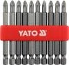 Yato BIT sada 10 ks PH2x75