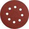 Yato Brusný papír 125 mm P150 s otvory 5 ks suchý zip Yato Brusný papír 125 mm P150 s otvory 5 ks suchý zip