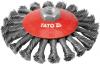 Yato Kartáč drátěný boční M14 x 125 mm INOX Yato Kartáč drátěný boční M14 x 125 mm INOX