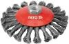 Yato Kartáč drátěný boční M14 x 125 mm INOX