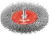 Yato Kartáč drátěný boční s nástavcem do vrtačky 100 mm INOX