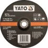 Yato Kotouč brusný na kov 125 x 22 x 6,0 mm vypouklý
