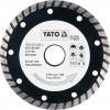 Yato Kotouč řezný diamantový 125 x 22,2 x 2,6 mm turbo