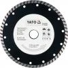 Yato Kotouč řezný diamantový 180 x 22,2 x 2,8 mm turbo Yato Kotouč řezný diamantový 180 x 22,2 x 2,8 mm turbo