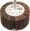 Yato Kotouč lamelový radiální 80x40 P-120 s hřídelí 6 mm Yato Kotouč lamelový radiální 80x40 P-120 s hřídelí 6 mm