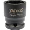 Yato Nástavec 1/2" rázový dvanáctihranný 24 mm CrMo Yato Nástavec 1/2" rázový dvanáctihranný 24 mm CrMo