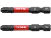 Yato Rázové bity 1/4[34] x 50 mm PZ3 2 ks