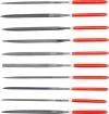 Yato Sada pilníků jehlových 3 x 140 mm 10 ks