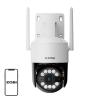Zosi Venkovní kamera C296 WiFi 8MP s duálním otáčením a naklápěním IP66 + 32GB microSD karta