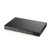 Zyxel GS1900-24HP v2, 24-port GbE L2 PoE Smart Switch, rackmount, 170 Watt Zyxel GS1900-24HP v2, 24-port GbE L2 PoE Smart Switch, rackmount, 170 Watt