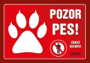 Výstražné cedulky a samolepky
