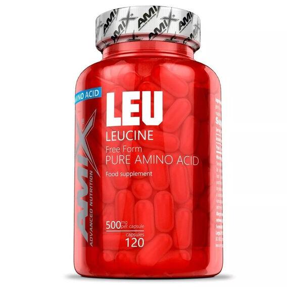 Levně Amix L-Leucine 500mg 120 kapslí