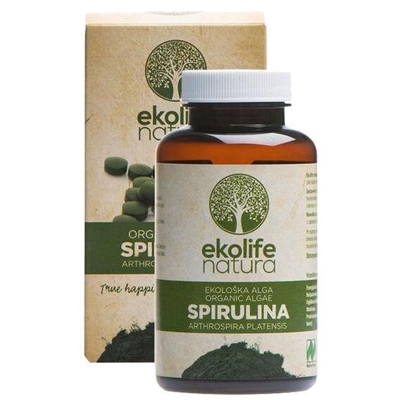 Levně Ekolife Natura Algae Spirulina Organic 240 tablet