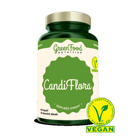 GreenFood CandiFlora 90 kapslí