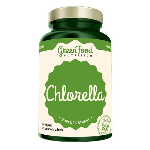 Levně GreenFood Chlorella 90 kapslí