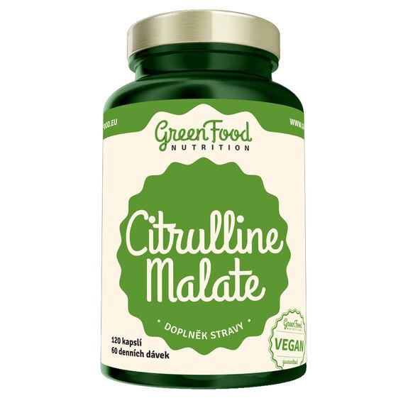 Levně GreenFood Citruline Malate 120 kapslí