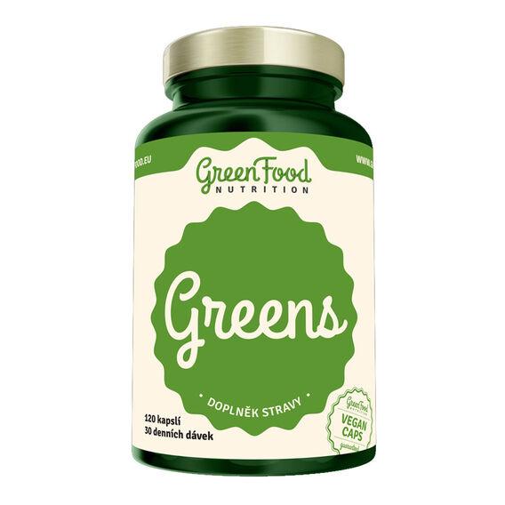 Levně GreenFood Greens 120 kapslí