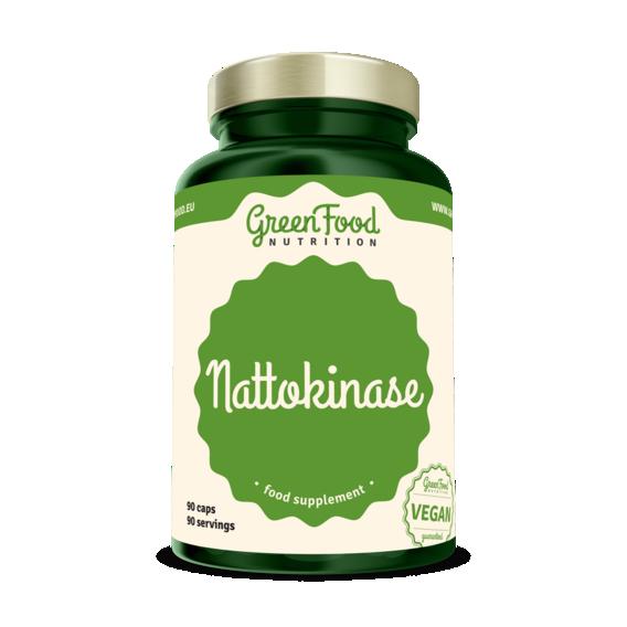 Levně GreenFood Nattokinase 90 kapslí