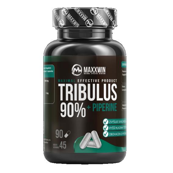 MaxxWin Tribulus 90% + Piperine 90 kapslí