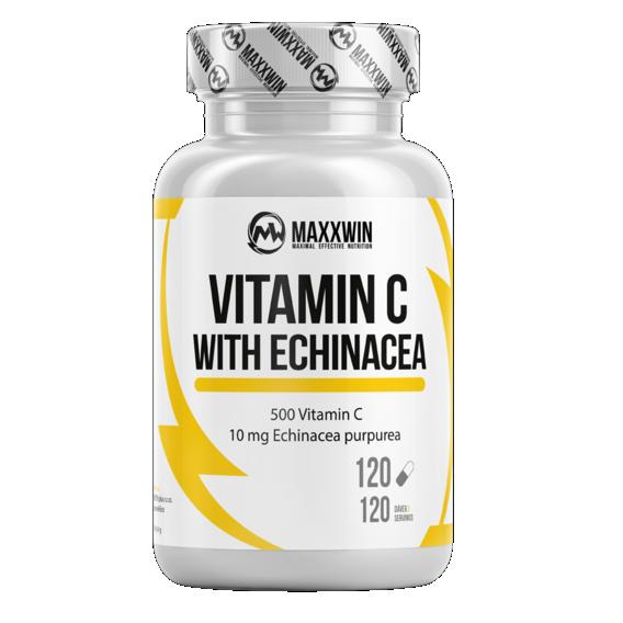 MaxxWin Vitamin C 500 + Echinacea 120 kapslí