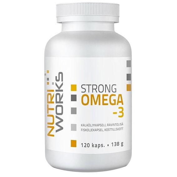 Levně NutriWorks Strong Omega 3 300 kapslí