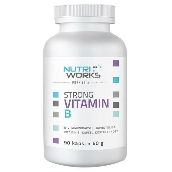 NutriWorks Strong Vitamin B 90 kapslí