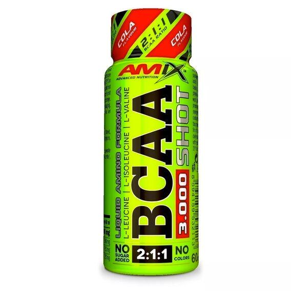 Levně Amix Nutrition BCAA 3000 SHOT 60ml - Cola