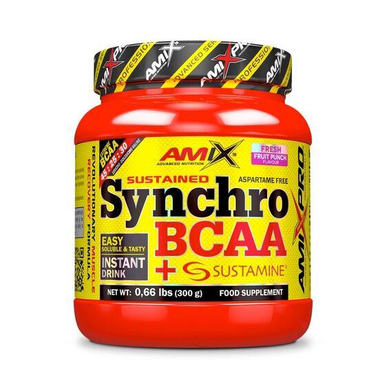 Levně Amix Nutrition Synchro BCAA + Sustamine 300g - Ovocný punč