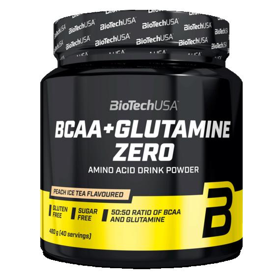 Levně Biotech USA BCAA + Glutamine Zero 480g - Citron