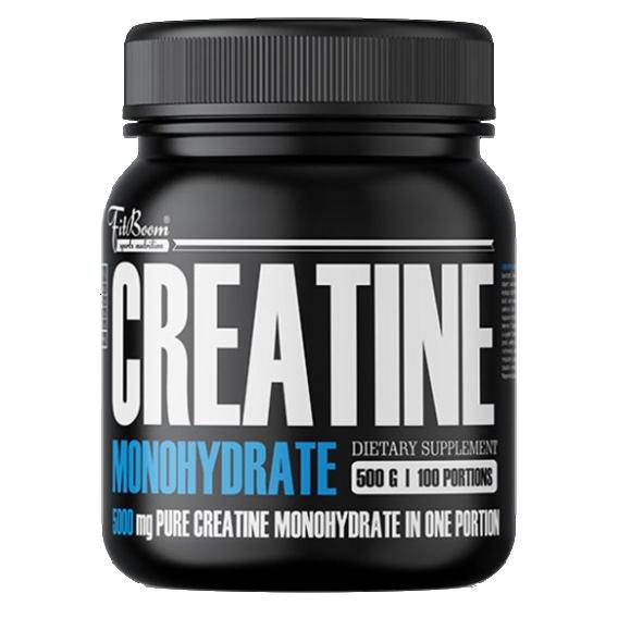 Levně FitBoom Creatine Monohydrate 500g