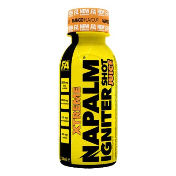 Fitness Authority FA XTREME Napalm Igniter shot JUICED 120 ml
