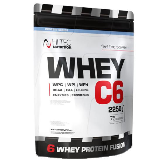 Levně HiTec Nutrition Whey C-6 1000g - Vanilka, Borůvka