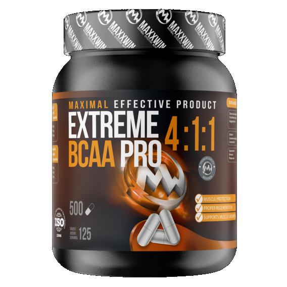 MaxxWin Extreme BCAA Pro 4:1:1 500 kapslí