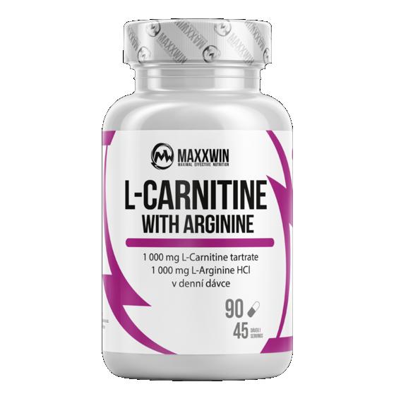 MaxxWin L-Carnitine Arginine 90 kapslí