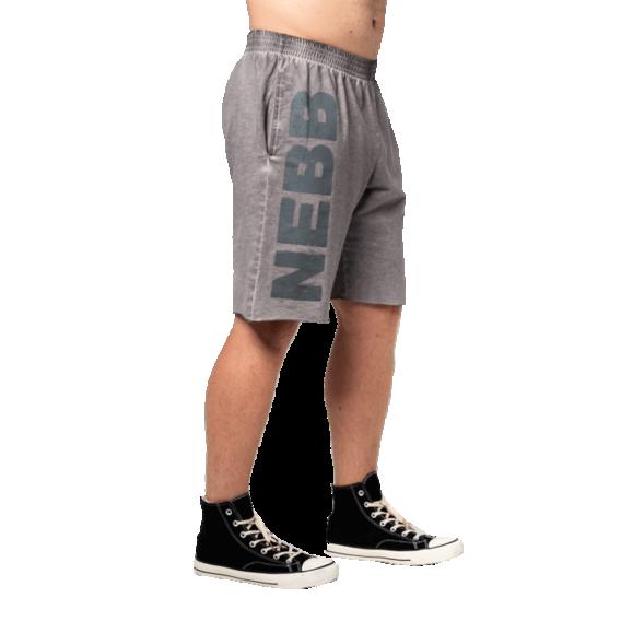 Nebbia Washed-off teplákové šortky NO BS 367