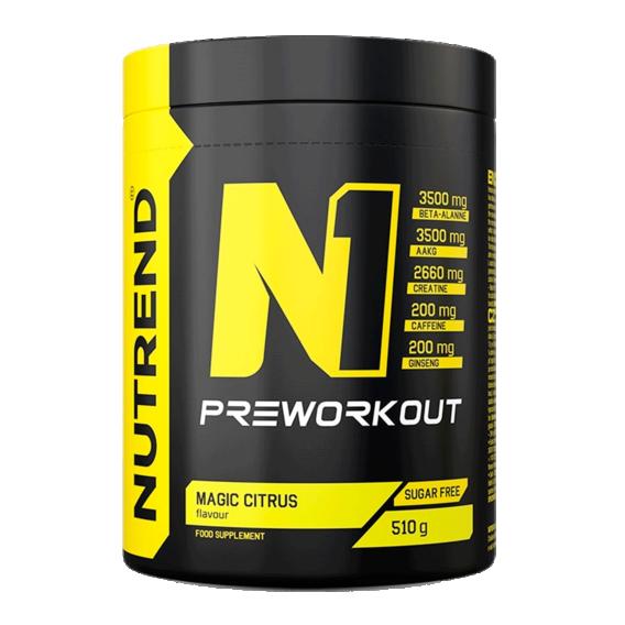 Levně Nutrend N1 PRE-WORKOUT 255g - Červený pomeranč