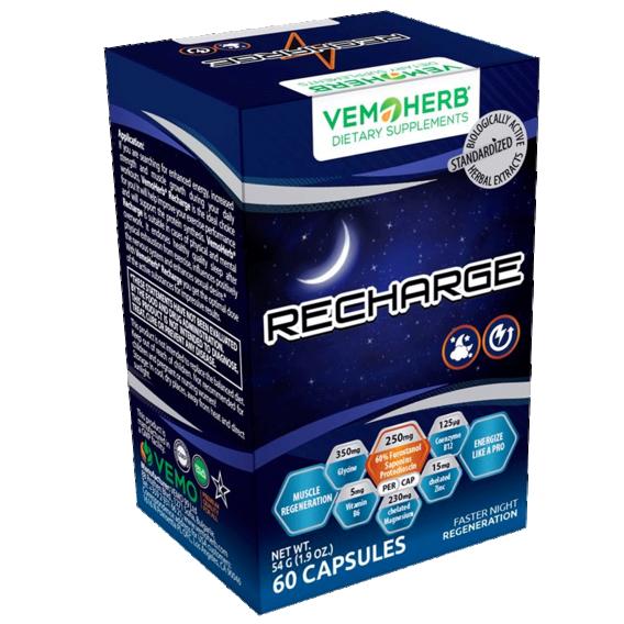 Vemoherb Recharge 60 kapslí