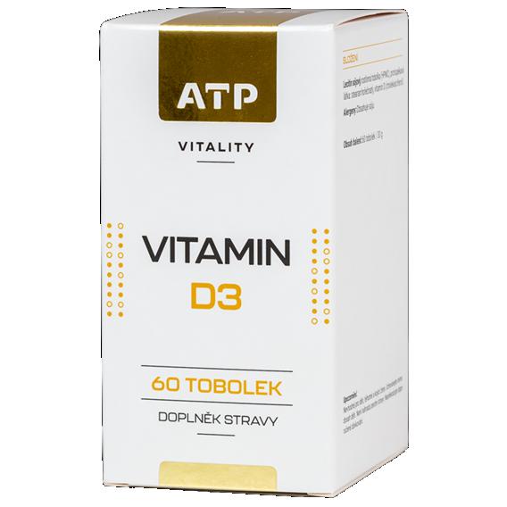 ATP Vitality Vitamín D3 60 Kapsúl