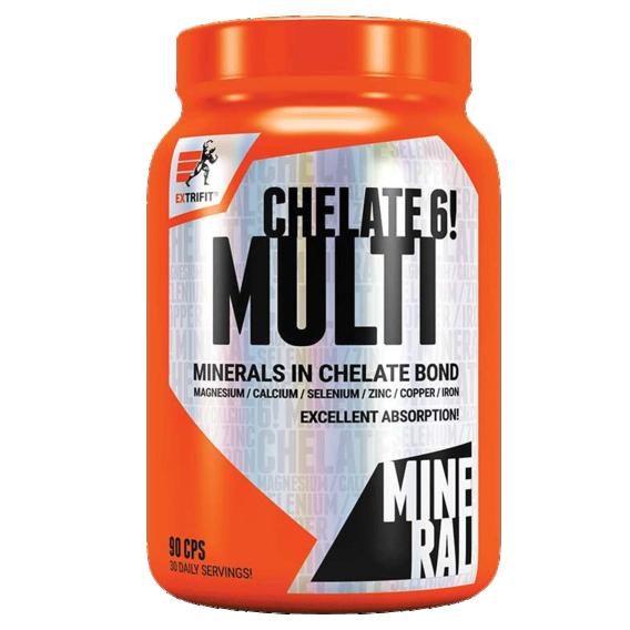 Extrifit Chelate 6! Multimineral 90 kapslí