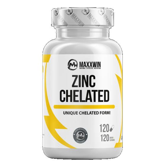 MaxxWin Zinc Chelated 120 kapslí