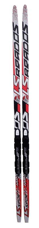 Acra Běžecké lyže šupinaté Brados LS Sport s vázáním NNN červené 150 cm