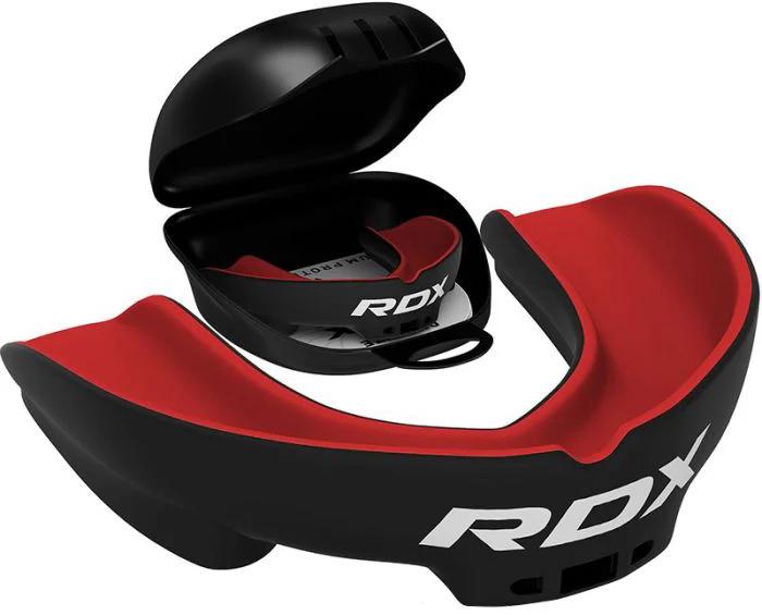 Acra RDX 3W Chránič zubů dospělý černo-červený
