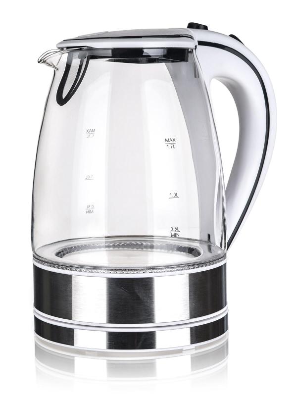 ACTIVER Konvice rychlovarná BLAZE 1,7l skl. LED 1850-2200W
