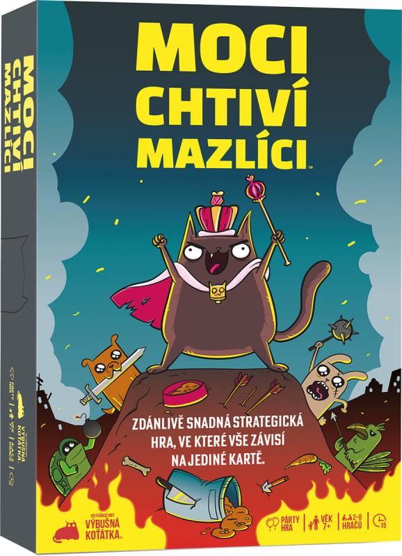 ADC Hra Mocichtiví mazlíci karetní (společenská hra)