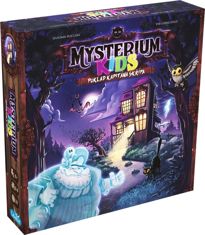ADC Hra Mysterium Kids: Poklad Kapitána Skřípa (společenská hra)