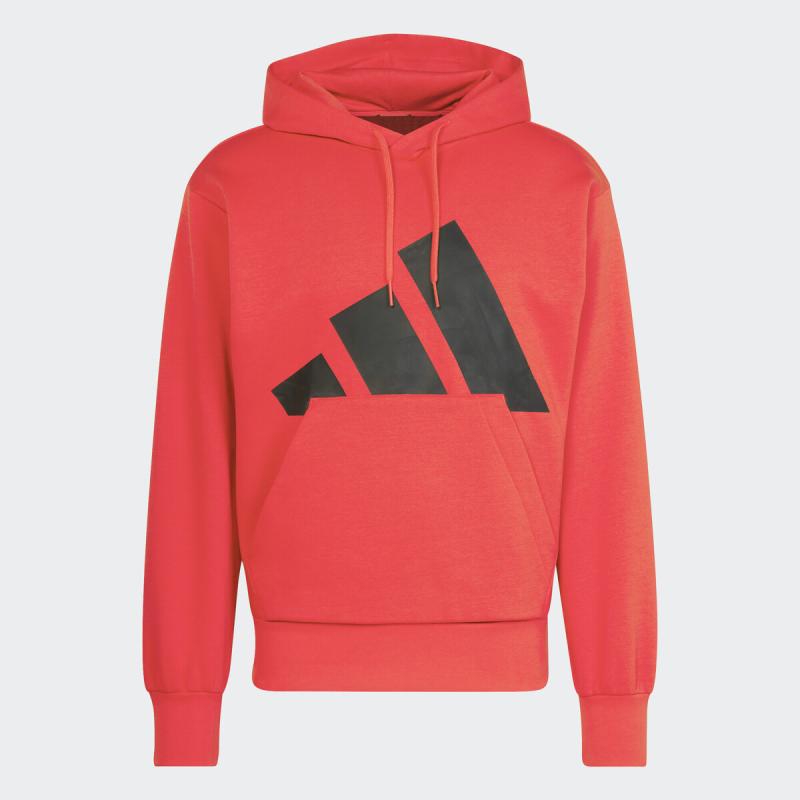 Adidas M BL FL HD JE8886 Mikina+kapucňa